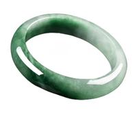 Jewelry Hetian Emerald Jade Jasper Natural Jade Bracelet Bangle Gemstone Green Jade Bracelet Bangles,61-62mm