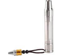 Jewelry Identification Flashlight, LED Gem Jade Tester Torch, High Power Mini Flashlight with 5mm Spot Beam for Crystal and Gemstone Inspection, Portable Aluminum Alloy Light for IUseful and Fashion