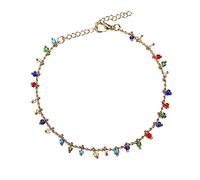 Jewelry Independence Day Bracelet Hand Woven Red White And Blue Flag Color Mixed Independence Day Bracelets For Men And Women