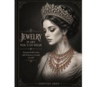 JEWELRY IS ART YOU CAN WEAR: Stress-Relief Coloring Book, An Advanced Expert-Level. Every jewel tells a story with little pieces of magic you add. (ADULTS COLORING)