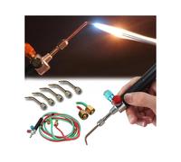 Jewelry Jewelers Micro Mini Gas Little Torch Welding Soldering Kit Tools with 5 Tips