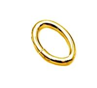 Jewelry Jump Rings 200pcs Stainless Steel Strong Oval Jump Rings, Connecting, Split Connectors for DIY Jewelry Making Finding(Gold,1.0x5x7mm)