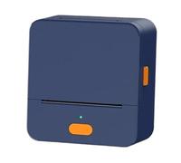 Jewelry Label Mini Portable Thermal Label Printer P1 Wireless Inkless Logo Sticker Label Printer Easy To Use(P1B 3Rolls 25x75C)