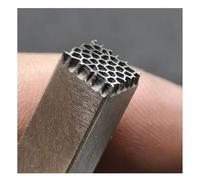 Jewelry, Leather, Carbon Steel, Metal Stamping Design Stamp Tool, 7 Different Pattern Steel Stamp Molds (Pattern 2)