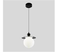 jewelry LED Pendant Light, Chandeliers, Black Kitchen Island Light Glass Spherical Bedside Hanging Lamp Copper Dining Room Chandelier for Bedroom Bar Counter Dining Table Living Room/a earrings