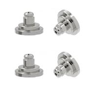 Jewelry Making Accessories,4Pcs Portable Earring Backs for Studs Ear Pendant Replacement Backings Earrings Backing