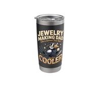 Jewelry Making Dad Like A Normal Dad But Cooler Stainless Steel Insulated Tumbler