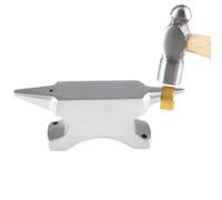 Jewelry Making Horn Anvil - Double Ended Steel Bench Anvil, Solid Workbench Horn Anvil Stand | Durable Metal Forging Workbench for Jewelry Making