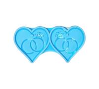 Jewelry Making Molds Epoxy Resin Heart Shaped Necklace Pendant Mold Great for Necklace Earring Molds