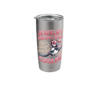 Jewelry Making Mom Like A Normal Mom But Cooler Stainless Steel Insulated Tumbler