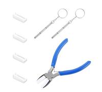 Jewelry Making Pliers Tool for Beading Looping Shaping Wire Carbon Steel Tool Soft Tip Nylon Flat Portable Jewelry Craft