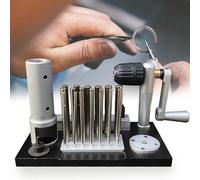 Jewelry Making Tool, Jump Ring Maker with Mandrels from 2.5mm to 12mm, Stainless Steel Manual Machine for Rings and Polishing Necklaces