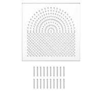 Jewelry Making Tool Square Board Practical Wires Wrapping Plate Jewelry Acrylics Board for Wire Manipulation Wires Holder