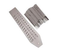 Jewelry Manufacturing Tools, Viewing Repair Tools | Thread Tool Set - 14 taps and screw plate, meet the needs of professionals, but also thread cutter sets, thread cutting tools, screw outline