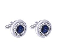 Jewelry Men'Scufflinks Rose Gold Crystal Shirts Cuff Nails Business Formal Round Decorative Buckles