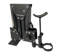 Jewelry Micro Inlaid Microscope 7X-4.5X Multi-Directional Zoom, 10X Eyepiece, 60-LED Ring Light, Spring Bracket 77mm Working Distance for Precision Jewelry Making & Gem Setting (77mm bracket)