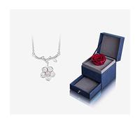 jewelry/necklaces cherry blossom necklace wild necklace japan and south korea clavicle chain necklace female jewelry 925 simple women's pendants