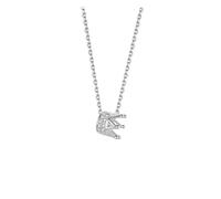 Jewelry/Necklaces Crown Necklace Female Clavicle Chain 925 Sterling Temperament Cold Wind Rose Pendant for Girlfriend Gift Women's Pendants