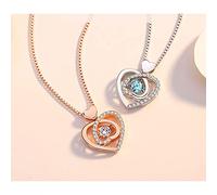 jewelry/necklaces exquisite clavicle pendant necklaces,the center gem adopts technology, be rotated 180 degrees, necklaces for women women's pendants
