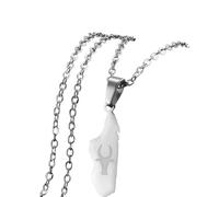 jewelry New 2025 Madagascar Map With Coconut Tree Cow And Monkey Pendant Necklaces Women Jewelry Africa Malagasy Maps With For You Jewelry Fashion s Creative, size, Stainless