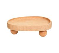 Jewelry Organizer Tray, Wooden Trinket Dish, 6.3x4.92x1.97inches, Display Storage Organizer, Multi-Compartment Design, Elegant Home Decor, for Rings, Earrings, Bracelets, Makeup, Vanity, Desk, Dresser