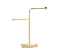 Jewelry Organizer Wrought Iron Rack Holder Display Decoration Stand Earrings Necklace Decor Ornaments Wrought Iron Rack