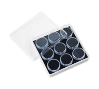 Jewelry Organizers Box with 9 Slot for Bead and Gemstones Display Crafted of Sturdy Acrylic with Sponge Interior Jewelry Holder