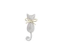 jewelry pins cute cat brooch trendy personality animal pin buckle sweater coat western accessories women fashion brooches Made in China jewelry