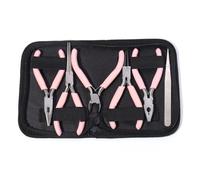 Jewelry Pliers Set 1pc/6pcs Stainless Steel Jewelry Pliers Kit - Round Nose & Wire Cutters for DIY Beading, Crafting & Portable Tools(1 Set)