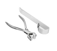 Jewelry Pliers Set Machine Easily Bend the Bracelet Jewelry Making Cuff Bangles Ring Tools Set Plier Curved Stainless Steel Materials Mater(Cuff Tool Set)