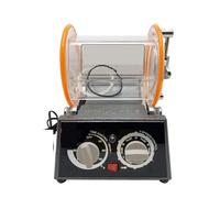 Jewelry Polisher Rotary Tumbler, 3kg Capacity Drum Cleaning Tool for Easy DIY Use by Beginners and Professionals, Efficient Surface Polishing