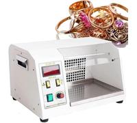 Jewelry Polisher with Adjustable Speed, Multi-Function Cloth Wheel, Dust Collector, and LED Lamp for Grinding and Finishing Jewelry