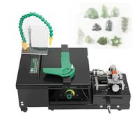 Jewelry Polishing Buffer Machine, Bench Lathe Rock Polisher, Adjustable Mini Multi Bench Grinder, for Metal Woodworking