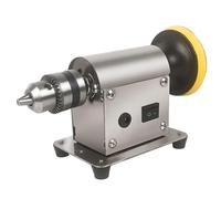 Jewelry Polishing Buffer Machine, Gem Faceting Grinding Polisher with 20 Sandpaper Sheets, Benchtop Lathe Cutting Machine for Jewelry Making, 795 Motor