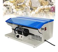 Jewelry Polishing Buffing Machine with Dust Collector and Light, 8000RPM Speed for Jewelry Metal Manufacturing and Maintenance