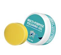 Jewelry Polishing Cream - 100g Tarnish Remover Paste, Silver Shine Restorer Compound, Preciious Metal Cleaner | Bracelets Necklaces Accessories Care For Men Women Adults Mom Dad Gift Use Case Kit