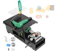 Jewelry Polishing Grinding Machine - Lapidary Equipment, Benchtop Buffer Rock Grinder for Polishing and Engraving Jade, 800-12000r/min Speed