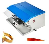 Jewelry Polishing Machine, 200W Adjustable Speed Polisher, 0-8000rpm Powerful Motor, Low Noise, Cloth Wheel Tool for Metal Jewelry Finishing
