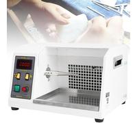 Jewelry Polishing Machine, 550W Multi Function Cloth Wheel Polisher with Dust Collector, Speed Adjustment 0-4300rpm for Polishing Jade, Diamond, Metal Parts