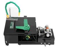 Jewelry Polishing Machine, Mini Bench Polisher, Electric Sander and Grinder for DIY Projects, Compact Table Rock Saw and Buffer Tool