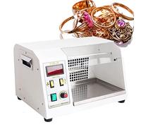 Jewelry Polishing Machine with Dust Collector, 580W Multi Function Cloth Wheel Polisher, 4200RPM Adjustable Speed Jewelry Grinding Machine for Jewelry Metal Manufacturing and Maintenance