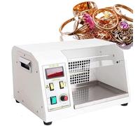 Jewelry Polishing Machine with Dust Collector - 580W Multi Function Cloth Wheel Polisher for Metal Manufacturing and Maintenance - Adjustable Speed Grinder at 4200RPM