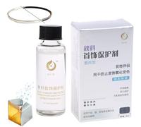 Jewelry Protective Coating for Nano Invisible Protect Layer, Jewelry Coating Clear Anti-Oxidation Protective Agent to Prevent and Shield Metal Jewelrys from Tarnish, Wear