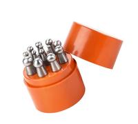 Jewelry Punches Set Steel Punches High Strength Steel Texture Suitable for Professional and Goldsmith Project Workshop Equipment