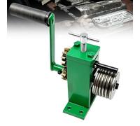 Jewelry Ring Bender, Manual Rolling Mill for Jewelry Making, Smooth Base, Adjustable Gap, Transmission Gear, Ideal for Gold and Silver with Rubber Wheel