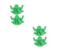 jewelry Ring Rings Tree Frogs Earring Piercing Bone Clip Fun Ear Cuff Charms for Jewelry Making Cute Frog k Vc Light Green Metal jewelry