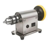 Jewelry Rock Mill Polishing Machine Benchtop Polisher Polisher with 20Pc Sandpaper Universal Grinding Machine Bench Lathe Polish