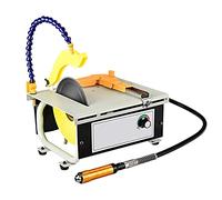 Jewelry Rock Polishing Buffer Machine, 1500W Benchtop Polisher, 0-23000r/min Speed, Multi-Purpose for Gem Metal Woodworking