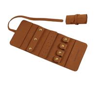 Jewelry Roll - Casket | Bling Makeup Organizer Mini Multifunctional Portable Travel Case Necklace Organizer Earrings Rings Jewelry Storage Gift For M