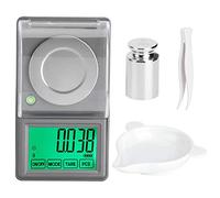 Jewelry Scale - 50g/0.001g High Precision Mini Digital Jewelry Scale Portable Electronic Milligram Scale Balance Weighter